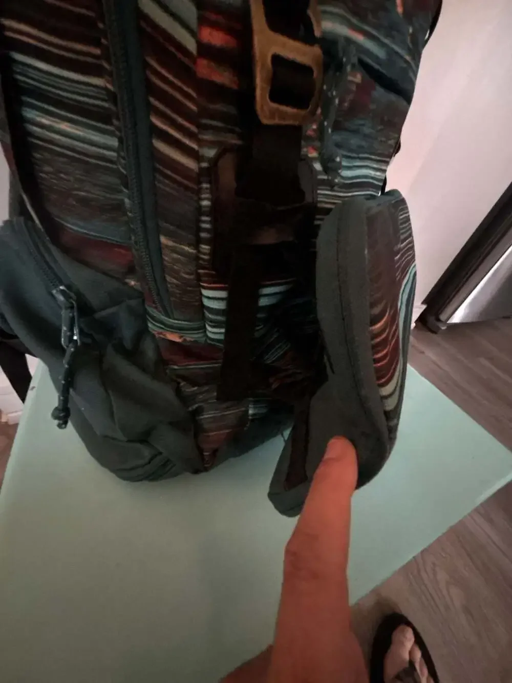 Burton Scout Packable Backpack with Graphic Mountain Print